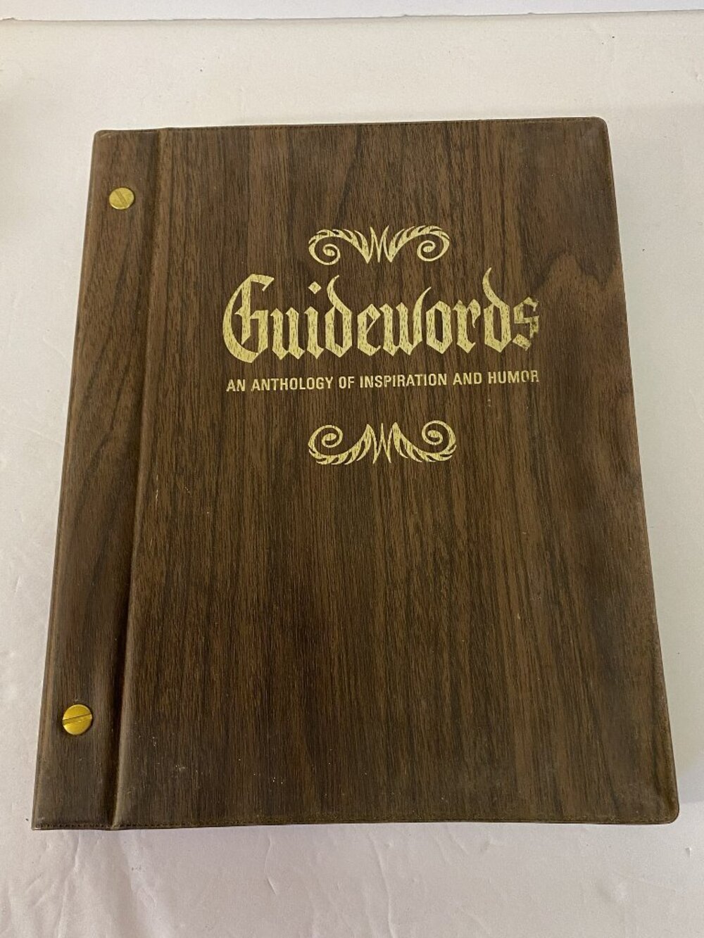 Guidewords Hardcover Book
